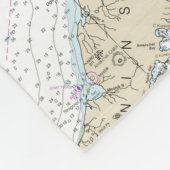 Bering Sea Eastern Teil Alaska Nautical Chart Fleecedecke (Ecke)