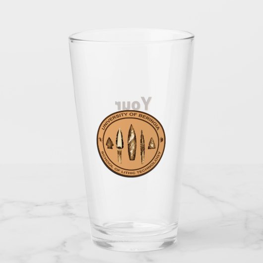 Beringia School of Lithic Technology Glas (Vorderseite)