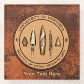 Beringia School of Lithic Technology Glasuntersetzer (Vorderseite)
