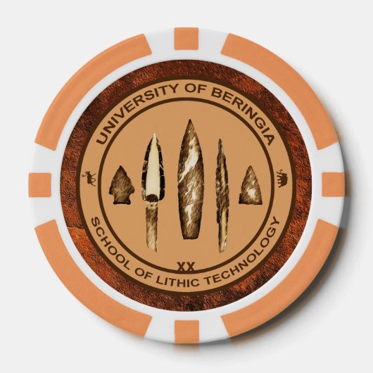 Beringia School of Lithic Technology Pokerchips (Vorderseite)