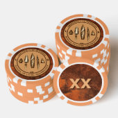 Beringia School of Lithic Technology Pokerchips (Stapel)