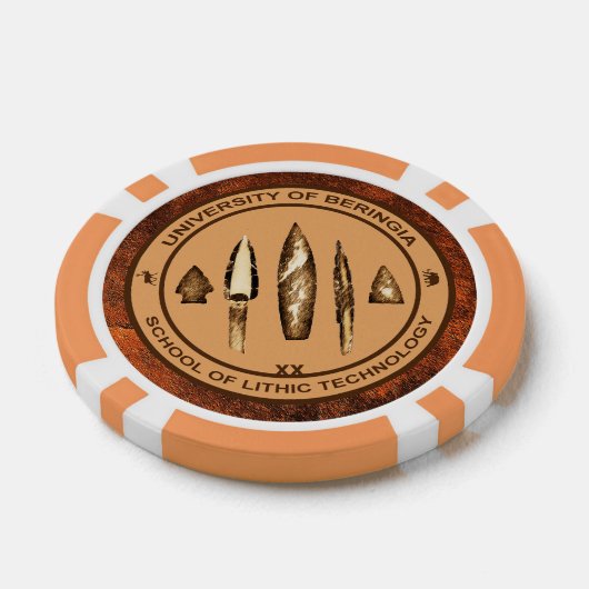 Beringia School of Lithic Technology Pokerchips (Einzeln)