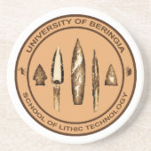 Beringia-Schule für Lithische Technologie Getränkeuntersetzer (Vorne)