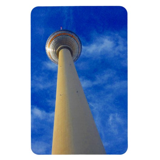 Beringturm blau magnet (Vertikal)