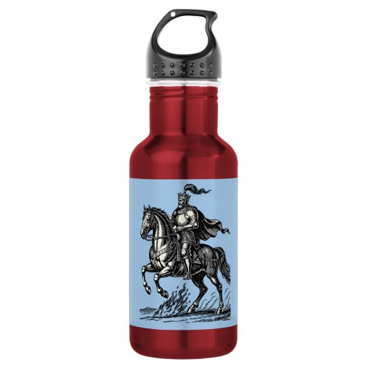 Beriths königlicher Ritt Edelstahlflasche (Vorderseite)