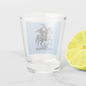 Beriths königlicher Ritt Schnapsglas (Rückseite)