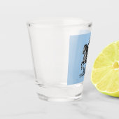 Beriths königlicher Ritt Schnapsglas (Links)