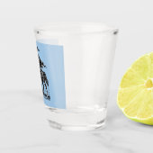 Beriths königlicher Ritt Schnapsglas (Rechts)