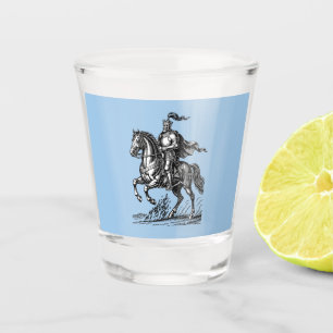 Beriths königlicher Ritt Schnapsglas