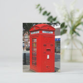 Beritish telephone box postkarte (Stehend Vorderseite)