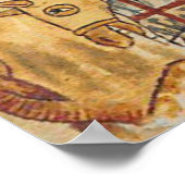 Berittener Kreuzritter Poster (Ecke)