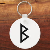 BERKANA RUNE SCHLÜSSELANHÄNGER (Vorderseite)