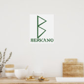 Berkano Poster (Küche)