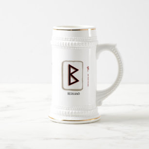 Berkano RuneStone Stein Bierglas