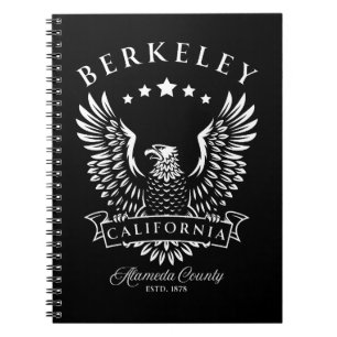 Berkeley Alameda County Kalifornien Vintage Adler Notizblock