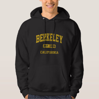 Berkeley California CA Vintage State Athletic Stil Hoodie