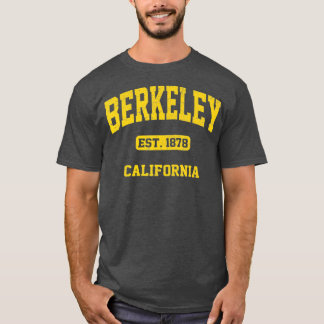 Berkeley California CA Vintager Staat Athletic Sty T-Shirt