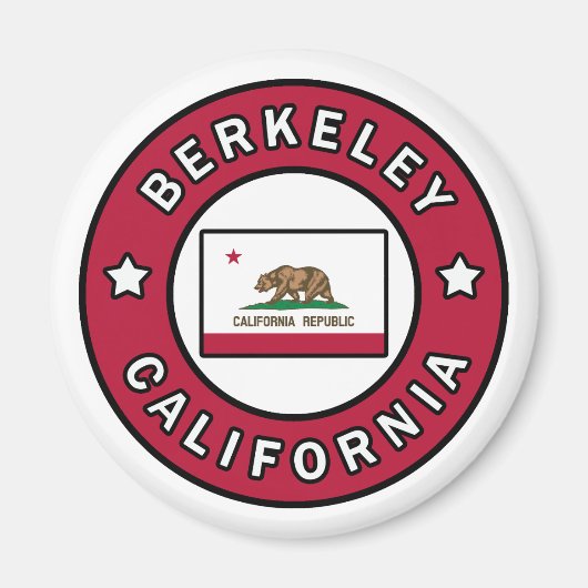 Berkeley California Magnet (Vorne)