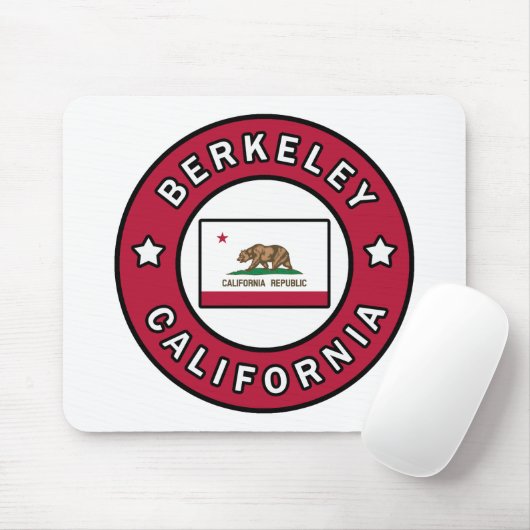 Berkeley California Mousepad (Mit Mouse)