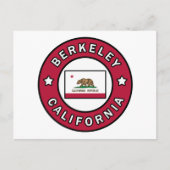 Berkeley California Postkarte (Vorderseite)