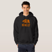 Berkeley California Republic Bear Distressed Vinta Hoodie (Vorne ganz)
