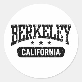 Berkeley California Runder Aufkleber
