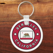 Berkeley California Schlüsselanhänger (Vorderseite)