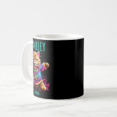 Berkeley California US Fun Niedlich-farbiges Tanze Kaffeetasse (Vorderseite Links)