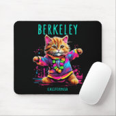 Berkeley California US Fun Niedlich-farbiges Tanze Mousepad (Mit Mouse)