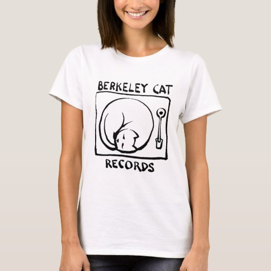 Berkeley Cat Platten Damen T - Shirts (Vorderseite)