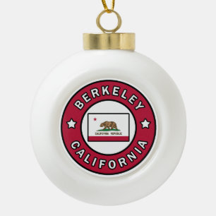 Berkeley Kalifornien Keramik Kugel-Ornament