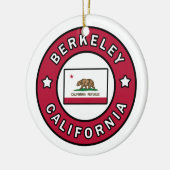 Berkeley Kalifornien Keramik Ornament (Links)