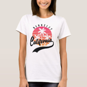 Berkeley, Kalifornien Retro Sunset Women's T - Shi T-Shirt
