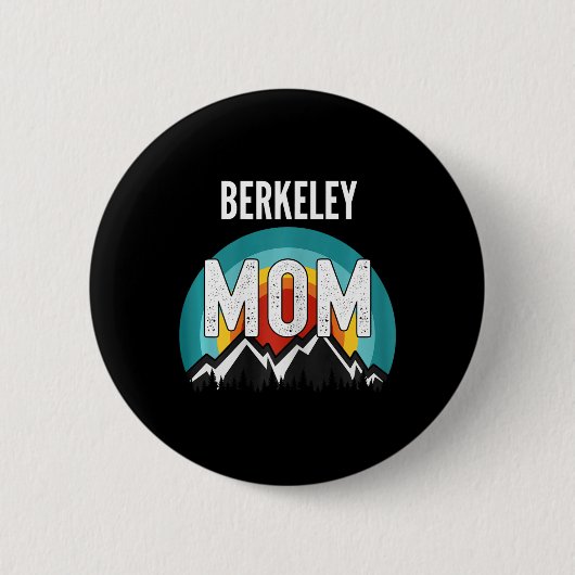 Berkeley Mama Mama Mama Mütter Day Button (Vorderseite)