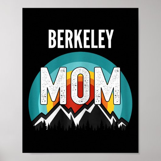 Berkeley Mama Mama Mama Mütter Day Poster (Vorne)