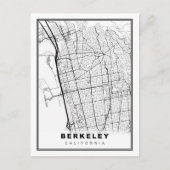 Berkeley Map Postkarte (Vorderseite)