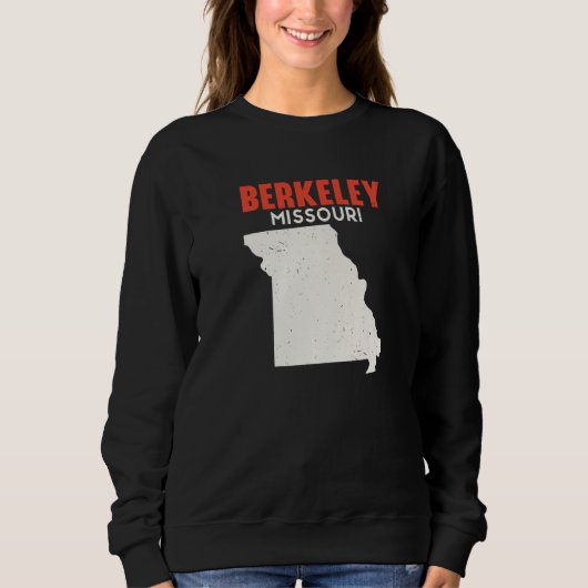Berkeley Missouri USA Staat America Travel Missour Sweatshirt (Vorderseite)
