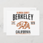 Berkeley Postkarte (Vorne/Hinten)