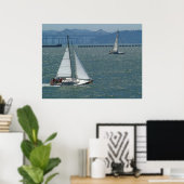 Berkeley Sailboats Poster (Heimbüro)
