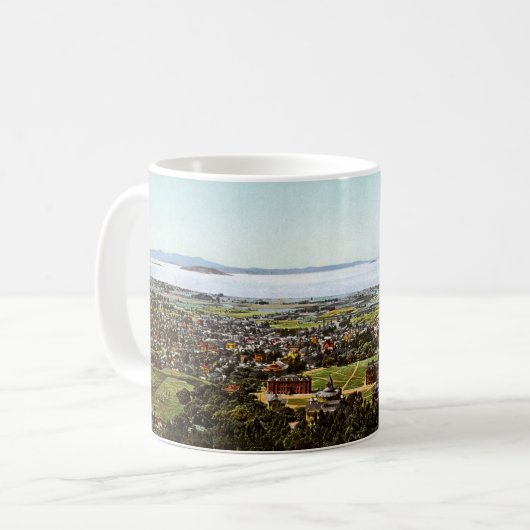 Berkeley San Francisco Kalifornien Kaffeetasse (Vorderseite Links)