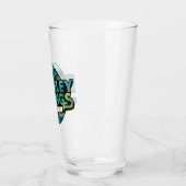 Berkeley Springs Illustration Travel Logo Glas (Links)