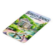 Berkeley Springs State Park USA Magnet (Linke Seite)