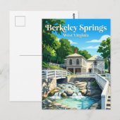 Berkeley Springs State Park USA Postkarte (Vorne/Hinten)
