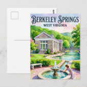 Berkeley Springs State Park USA Postkarte (Vorne/Hinten)