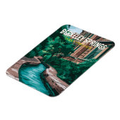 Berkeley Springs West Virginia Illustration Travel Magnet (Linke Seite)