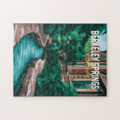 Berkeley Springs West Virginia Illustration Travel Puzzle (Horizontal)