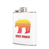 Berkeley Springs West Virginia Rainbow Bear Flachmann (Links)