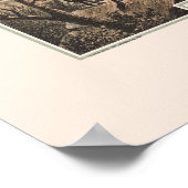 Berkeley Springs, WV Panorama Karte - 1889 Poster (Ecke)