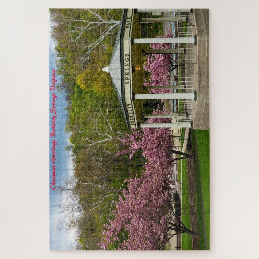 Berkeley Virginia .Christmas Greetings Puzzle (Vertikal)