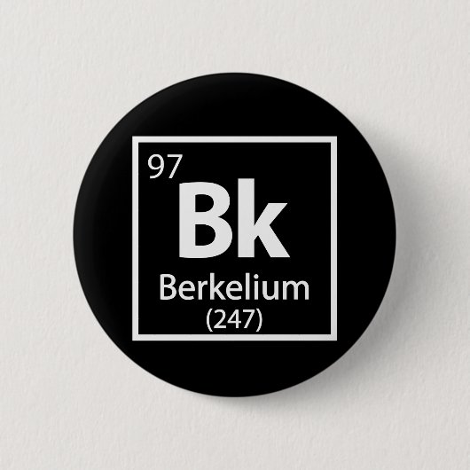 Berkelium - Berkeley Button (Vorderseite)